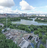 福州市首座采用MBR工藝分散式地下污水處理站正式通水